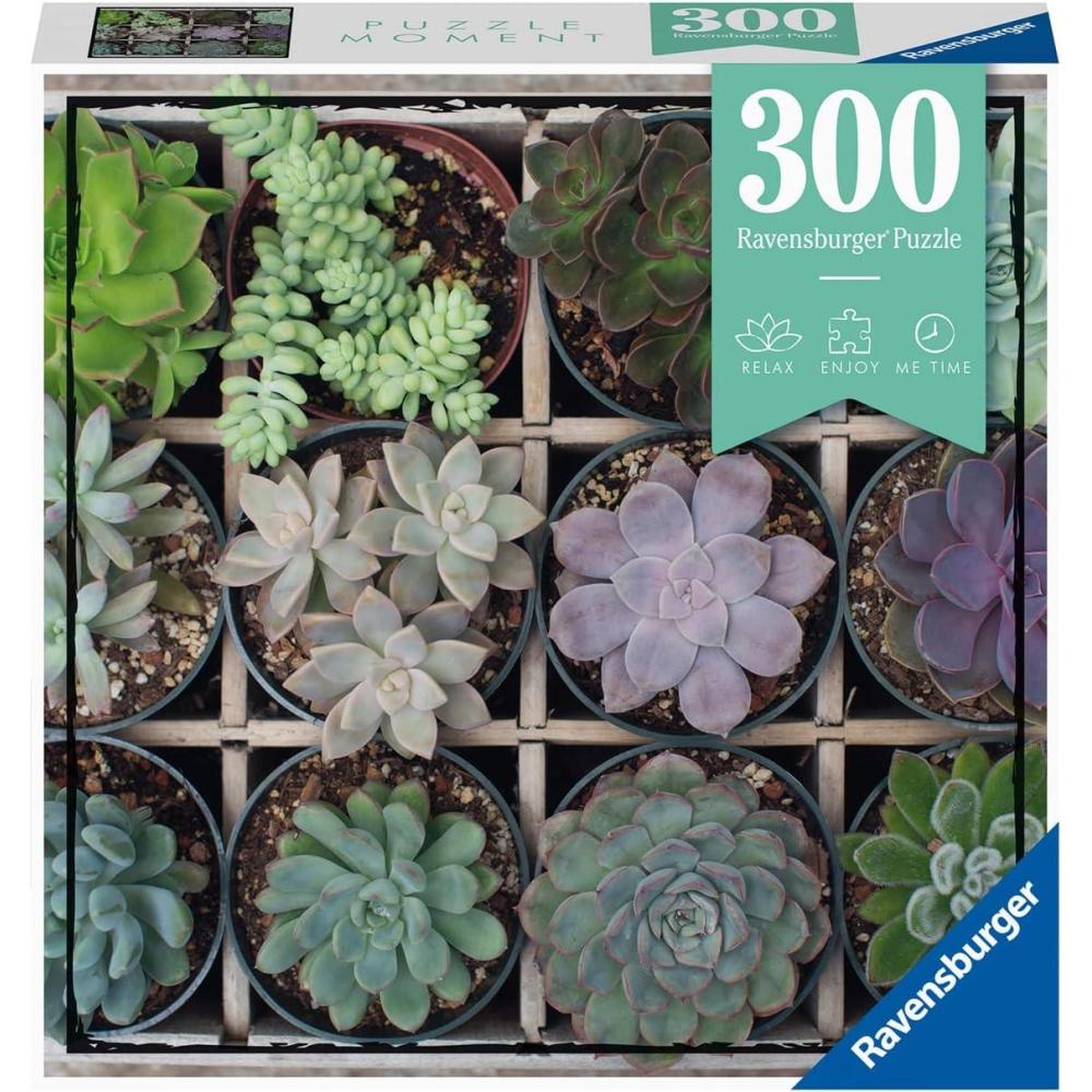 image:imageRavensburger Puzzle Moment Flowers in New York 300Piece Jigsaw Puzzle for Adults Unique Softclick Technology Vibrant GlareFree Perfect as a Gift or Some Me Time ActivityGreen