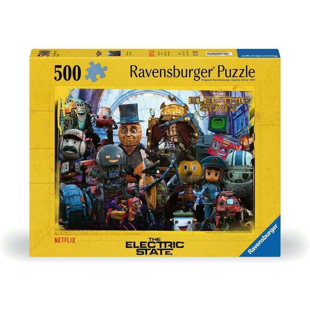image:imageRavensburger The Electric State Drones Never Bots Forever 500 Piece Jigsaw Puzzle Premium Quality Made in Europe FSC Certified Materials