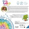 Ravensburger Circle of Colors: Rainbow Cake 500 Piece Round Jigsaw Puzzle for Adults – 17349 – Every Piece is Unique, Softclick Technology Means Pieces Fit Together Perfectly
