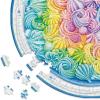 Ravensburger Circle of Colors: Rainbow Cake 500 Piece Round Jigsaw Puzzle for Adults – 17349 – Every Piece is Unique, Softclick Technology Means Pieces Fit Together Perfectly