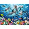 Ravensburger Dolphins in The Coral Reef 500 Piece Jigsaw Puzzle for Adults – 14710 – Every Piece is Unique, Softclick Technology Means Pieces Fit Together Perfectly(Original Packaging)