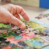 Ravensburger Feel Well – Gardening – 100 Piece Jigsaw Puzzle | A Blooming Paradise |Thicker Pieces, Large Image Format, and Included Stand | Premium Quality Puzzle Made in Europe