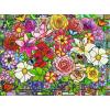 Ravensburger Feel Well – Tiffany Flowers – 100 Piece Jigsaw Puzzle | Thicker Pieces, Large Image Format, and Included Stand | Premium Quality Puzzle Made in Europe
