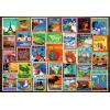 Ravensburger Feel Well – Travel Stamps – 200 Piece Jigsaw Puzzle | Thicker Pieces, Large Image Format, and Included Stand | Premium Quality Puzzle Made in Europe