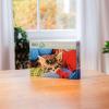 Ravensburger Feel Well – Wool Cat – 100 Piece Jigsaw Puzzle | Thicker Pieces, Large Image Format, and Included Stand | Premium Quality Puzzle Made in Europe