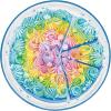 Ravensburger Circle of Colors: Rainbow Cake 500 Piece Round Jigsaw Puzzle for Adults – 17349 – Every Piece is Unique, Softclick Technology Means Pieces Fit Together Perfectly