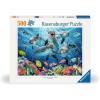 Ravensburger Dolphins in The Coral Reef 500 Piece Jigsaw Puzzle for Adults – 14710 – Every Piece is Unique, Softclick Technology Means Pieces Fit Together Perfectly(New Packaging)