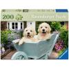 Ravensburger Feel Well – Golden Retriever – 200 Piece Jigsaw Puzzle | Thicker Pieces, Large Image Format, and Included Stand | Premium Quality Puzzle Made in Europe