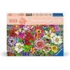 Ravensburger Feel Well – Tiffany Flowers – 100 Piece Jigsaw Puzzle | Thicker Pieces, Large Image Format, and Included Stand | Premium Quality Puzzle Made in Europe