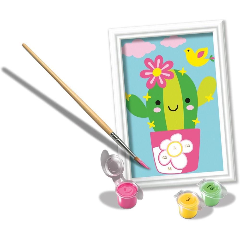 image:imageRavensburger Creart Little Cactus Paint by Numbers Kit for Children