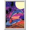 Ravensburger – Dolphin Adventures CreArt Paint by Numbers Kit | Fun & Easy DIY Art for Kids Age 7+ | Creative Gift Idea for Birthdays & Holidays