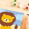 Ravensburger – Wild Lion CreArt Paint by Numbers Kit | Fun & Easy DIY Art for Kids Age 7+ | Creative Gift Idea for Birthdays & Holidays