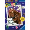 Ravensburger – Horses at Mignight CreArt Paint by Numbers Kit | Fun & Easy DIY Art for Kids Age 7+ | Creative Gift Idea for Birthdays & Holidays