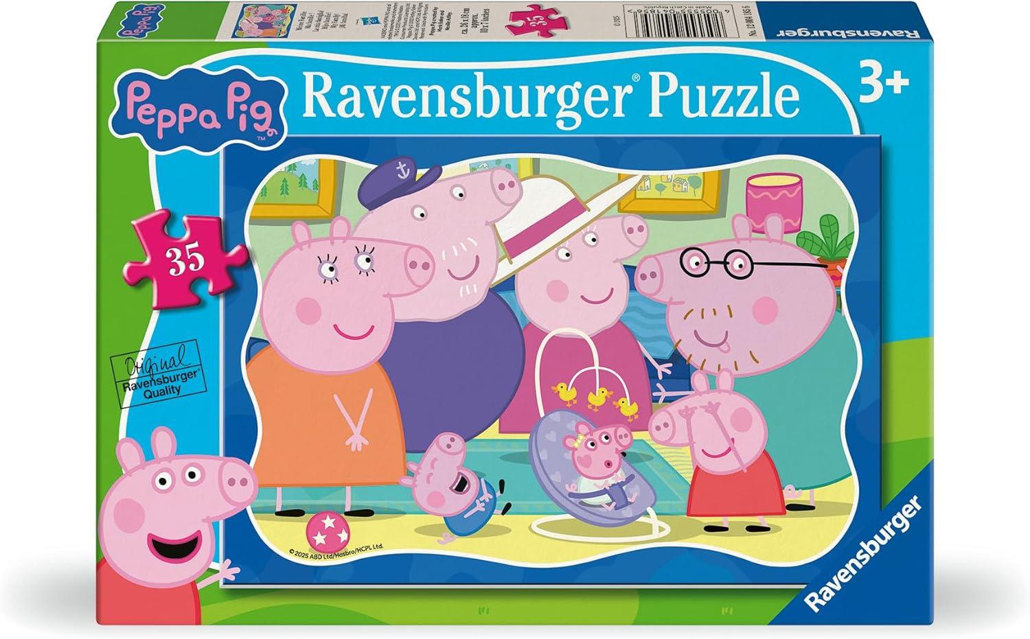 image:imageRavensburger Peppa Pig 35 Piece Jigsaw Puzzle for Kids