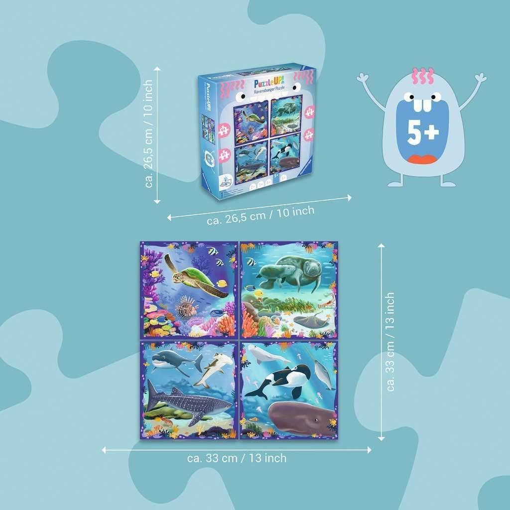image:imageRavensburger Puzzle Up Ocean Life Jigsaw Puzzle