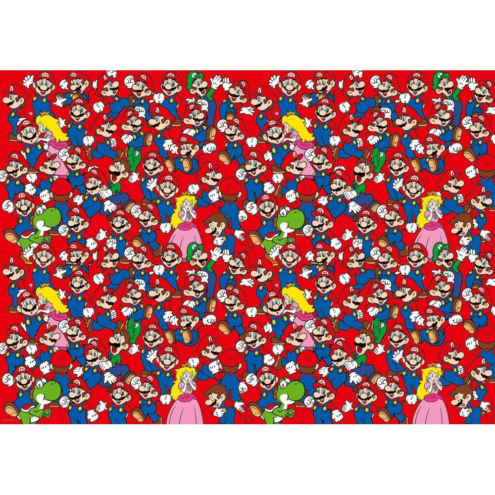 image:imageRavensburger Super Mario Bros Challenge 1000 Piece Jigsaw Puzzle Exciting Video Game Artwork with Classic Mario Characters amp Retro Details Premium Quality Puzzles for Adults amp TeensNintendo Mario