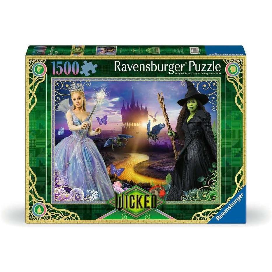 image:imageRavensburger Wicked Movie Part 2 1500 Piece Jigsaw Puzzle Premium Quality Made in Europe FSC Certified Materials