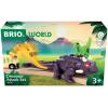 BRIO World – 36082 Dinosaur Attack Set | Train & Dinosaur-Themed Playset for Kids Aged 3 Years Up