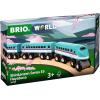 BRIO World – 36086 Trains of The World Shinkansen Hayabusa Train | Wooden Toy Train for Kids Aged 3 Years Up