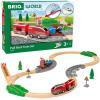 BRIO World – 36102 Pull Back Train Set | Toy Train Set for Kids Aged 3 Years Up