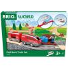 BRIO World – 36102 Pull Back Train Set | Toy Train Set for Kids Aged 3 Years Up