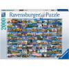 Ravensburger – 99 Places in Europe – 1000 Piece Jigsaw Puzzle – Impressive Snapshots of Europe’s Most Popular Landmarks – Castles, Bridges & More – Gift Idea – Puzzles for Adults