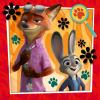 Ravensburger – Zootopia 2: A New Mission – 3 × 49 Piece Jigsaw Puzzle Set – Vibrant Scenes with Judy Hopps, Nick Wilde & Friends – Premium Quality – Screen-Free Fun – Children Ages 5+