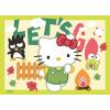 Ravensburger Hello Kitty Bumper Puzzle Pack – 4 x 100 Piece XXL Jigsaw Puzzles – Colorful Music, Outdoors, Underwater & Sweet Treat Scenes – Durable & Family-Friendly – Ages 5+