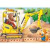 Ravensburger My First Puzzles – Construction Site Animals | 4-in-a-Box Toddler Jigsaw Puzzle Set | 2, 4, 6 & 8 Pieces | Ages 2+