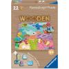 Ravensburger Wooden Sea Animals 22 Piece Wooden Puzzle for Kids 4+
