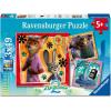 Ravensburger – Zootopia 2: A New Mission – 3 × 49 Piece Jigsaw Puzzle Set – Vibrant Scenes with Judy Hopps, Nick Wilde & Friends – Premium Quality – Screen-Free Fun – Children Ages 5+