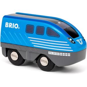 BRIO World – 36019 Pull Back Train | Toy Train for Kids Aged 3 Years Up