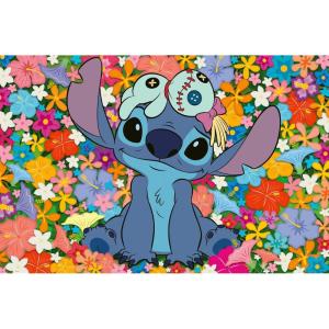 Ravensburger – Disney Stitch – 3000 Piece Jigsaw Puzzle – Whimsical, Vivid Artwork Featuring Experiment 626 in a Tropical Paradise – Premium Quality – Ideal Gift – Puzzles for Adults