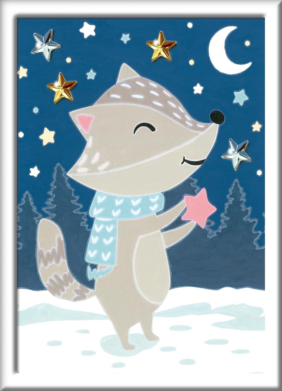 image:imageRavensburger CreArt Cute Badger Paint by Numbers Kit for Kids 12023078 Painting Arts and Crafts for Ages 7 and Up