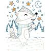 Ravensburger CreArt Cute Badger Paint by Numbers Kit for Kids – 12023078 – Painting Arts and Crafts for Ages 7 and Up