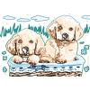 Ravensburger CreArt Cute Puppies Paint by Numbers Kit for Kids – 12023074 – Painting Arts and Crafts for Ages 7 and Up