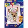 Ravensburger CreArt Delightful Deer Paint by Numbers Kit for Kids – 12023077 – Painting Arts and Crafts for Ages 7 and Up