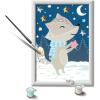 Ravensburger CreArt Cute Badger Paint by Numbers Kit for Kids – 12023078 – Painting Arts and Crafts for Ages 7 and Up