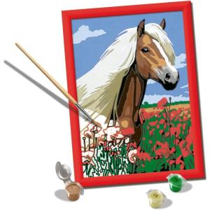 Ravensburger – Haflinger CreArt Paint by Numbers Kit | Fun & Easy DIY Art for Kids Age 7+ | Creative Gift Idea for Birthdays & Holidays