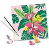 Ravensburger CreArt Tropical Plants Paint by Numbers Kit for Adults – 25983 – Painting Arts and Crafts for Ages 12 and Up