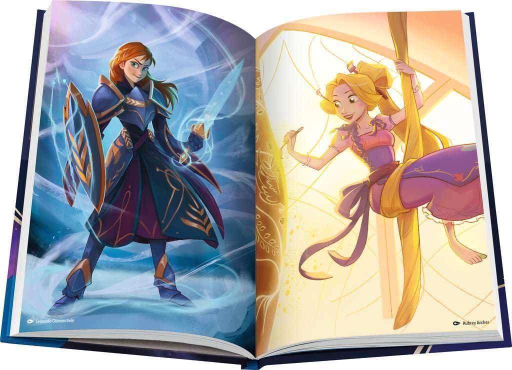 image:imageDisney Lorcana Trading Card Game Notebook English and Spanish and French and Italian Edition