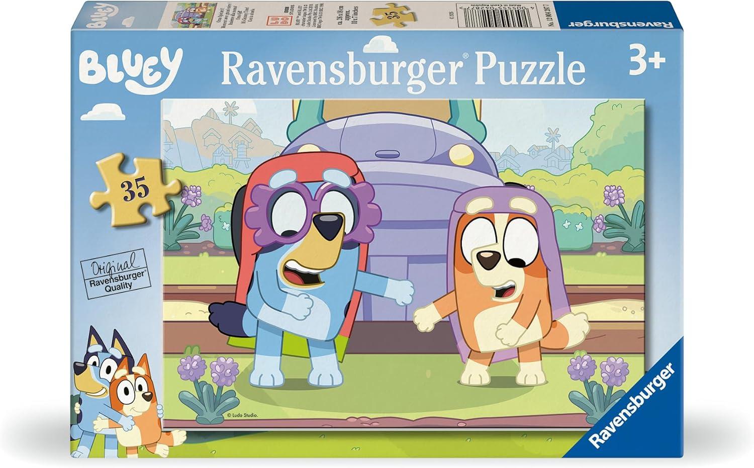 image:imageRavensburger Bluey Its Granny Time 35 Piece Jigsaw Puzzle Silly Family Fun Moment Easy Challenge for Kids 3