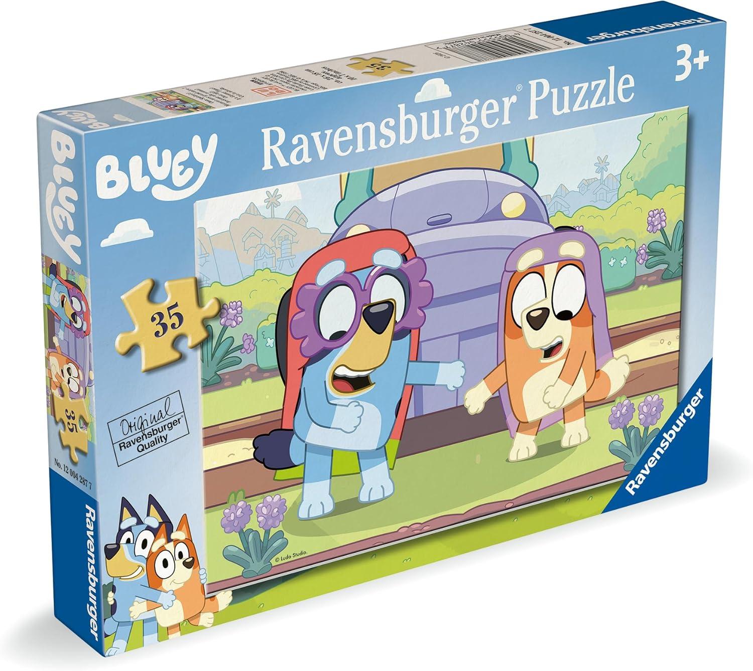 image:imageRavensburger Bluey Its Granny Time 35 Piece Jigsaw Puzzle Silly Family Fun Moment Easy Challenge for Kids 3