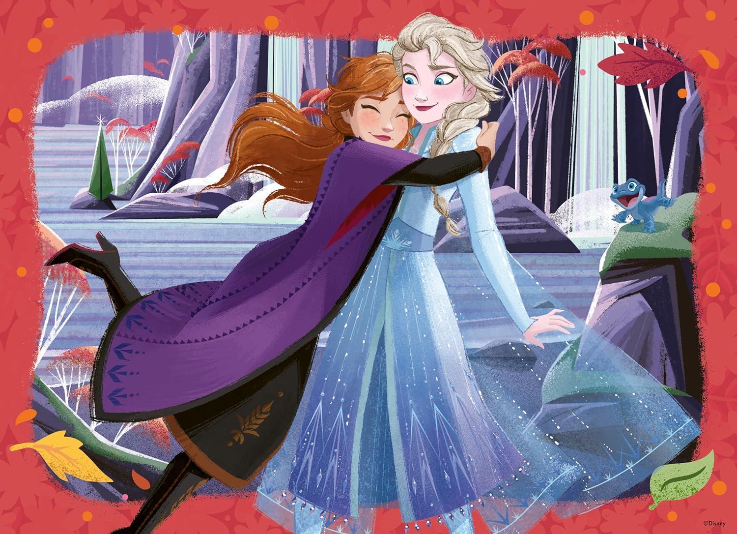 image:imageRavensburger Disney Frozen 4x100 Piece Bumper Puzzle Pack for Kids 5