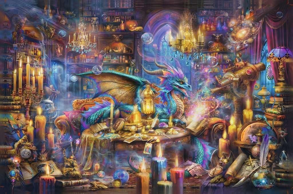 image:imageRavensburger Dragons Library 3000 Piece Puzzle for Adults