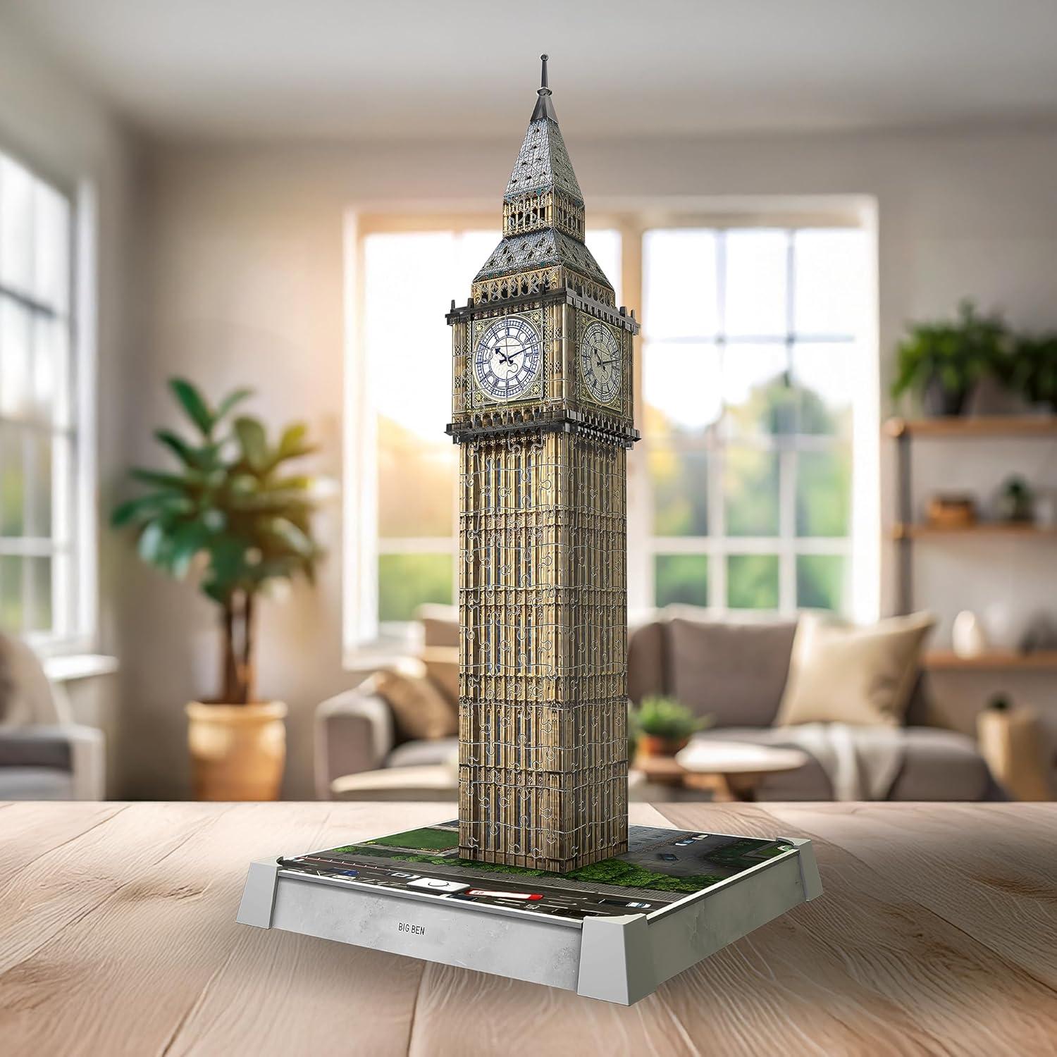 image:imageRavensburger Iconics Big Ben 3D Puzzle with Light for Kids 8Iconics reissue