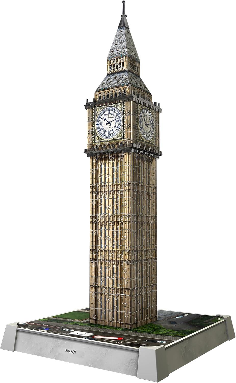 image:imageRavensburger Iconics Big Ben 3D Puzzle with Light for Kids 8Iconics reissue