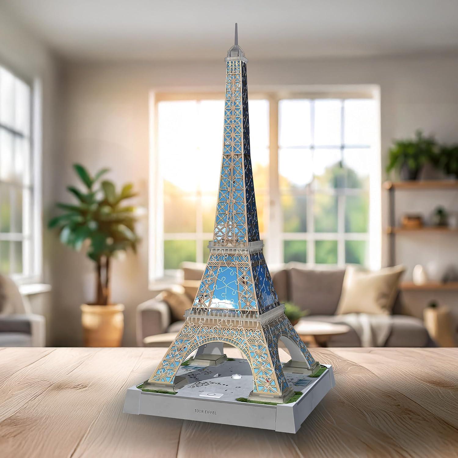 image:imageRavensburger Iconics Eiffel Tower 3D Puzzle with Light for Kids 8Iconics reissue