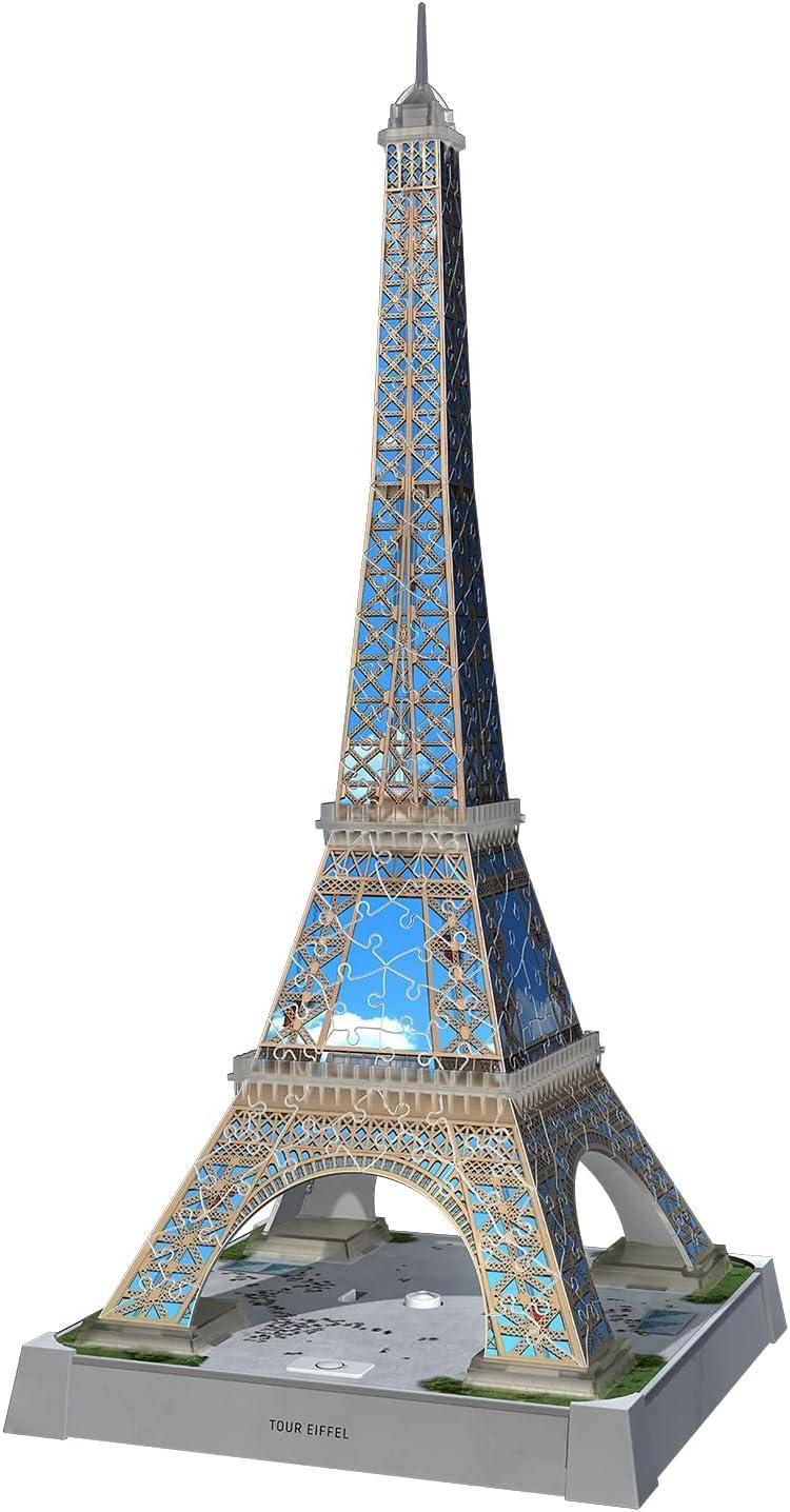 image:imageRavensburger Iconics Eiffel Tower 3D Puzzle with Light for Kids 8Iconics reissue