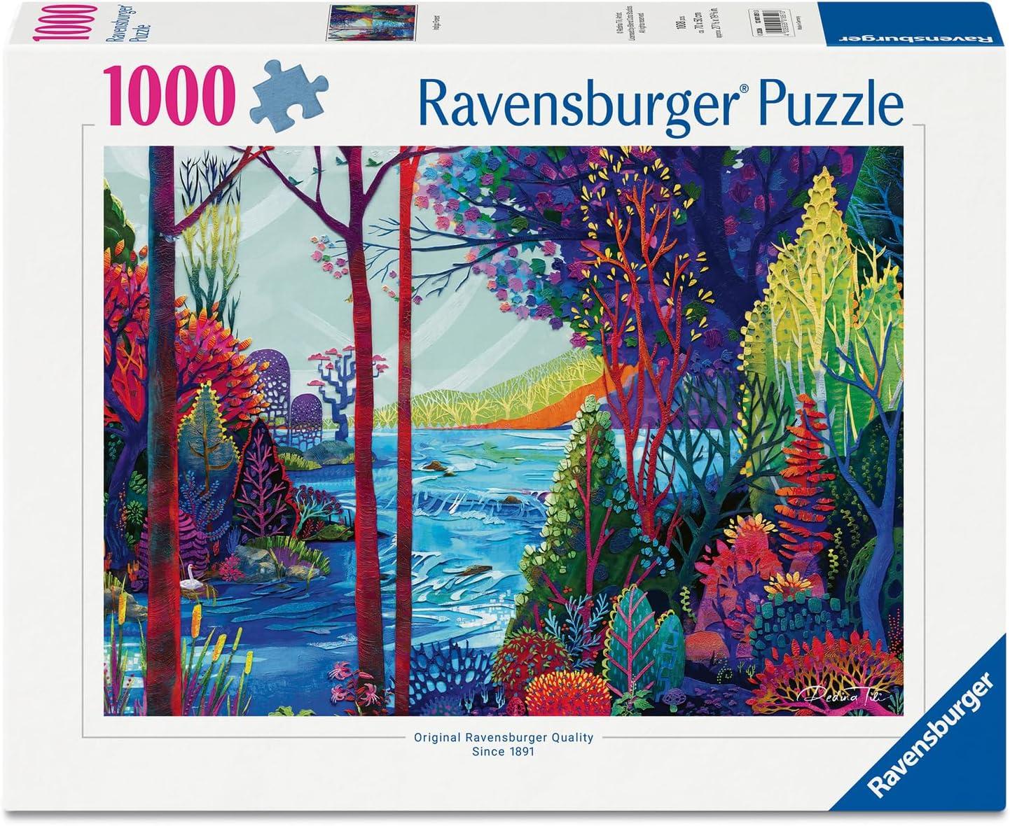 image:imageRavensburger Indigo Forest 1000 Piece Puzzle for Adults